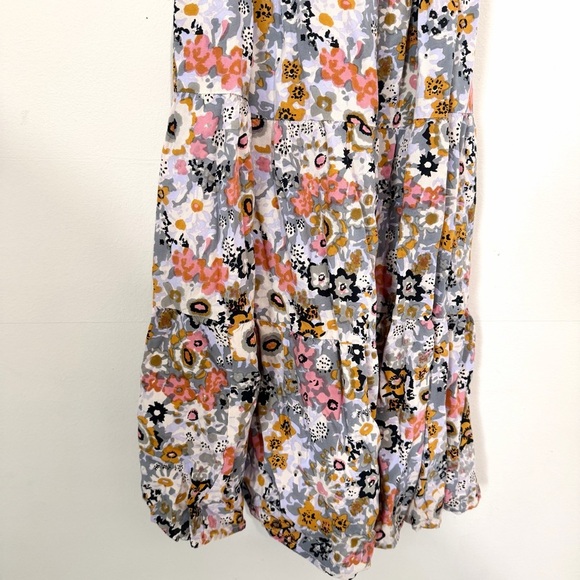 Natural Life Avery Boho Floral Midi Dress SIZE SMALL - Picture 4 of 7